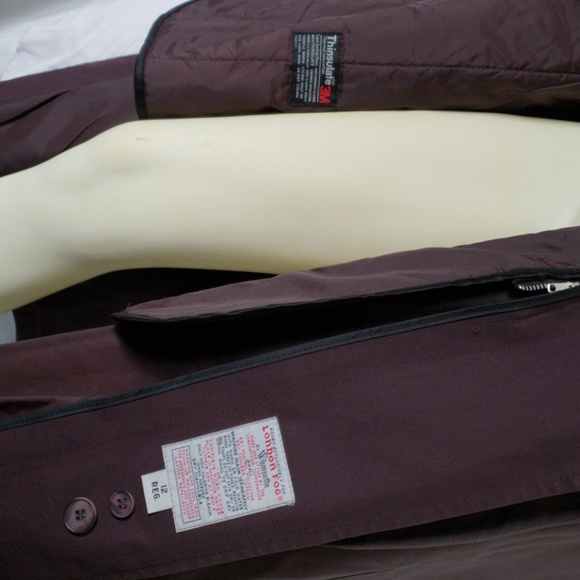 Vtg London Fog Trench Coat by Wamsutta Size 12 - Picture 2 of 8